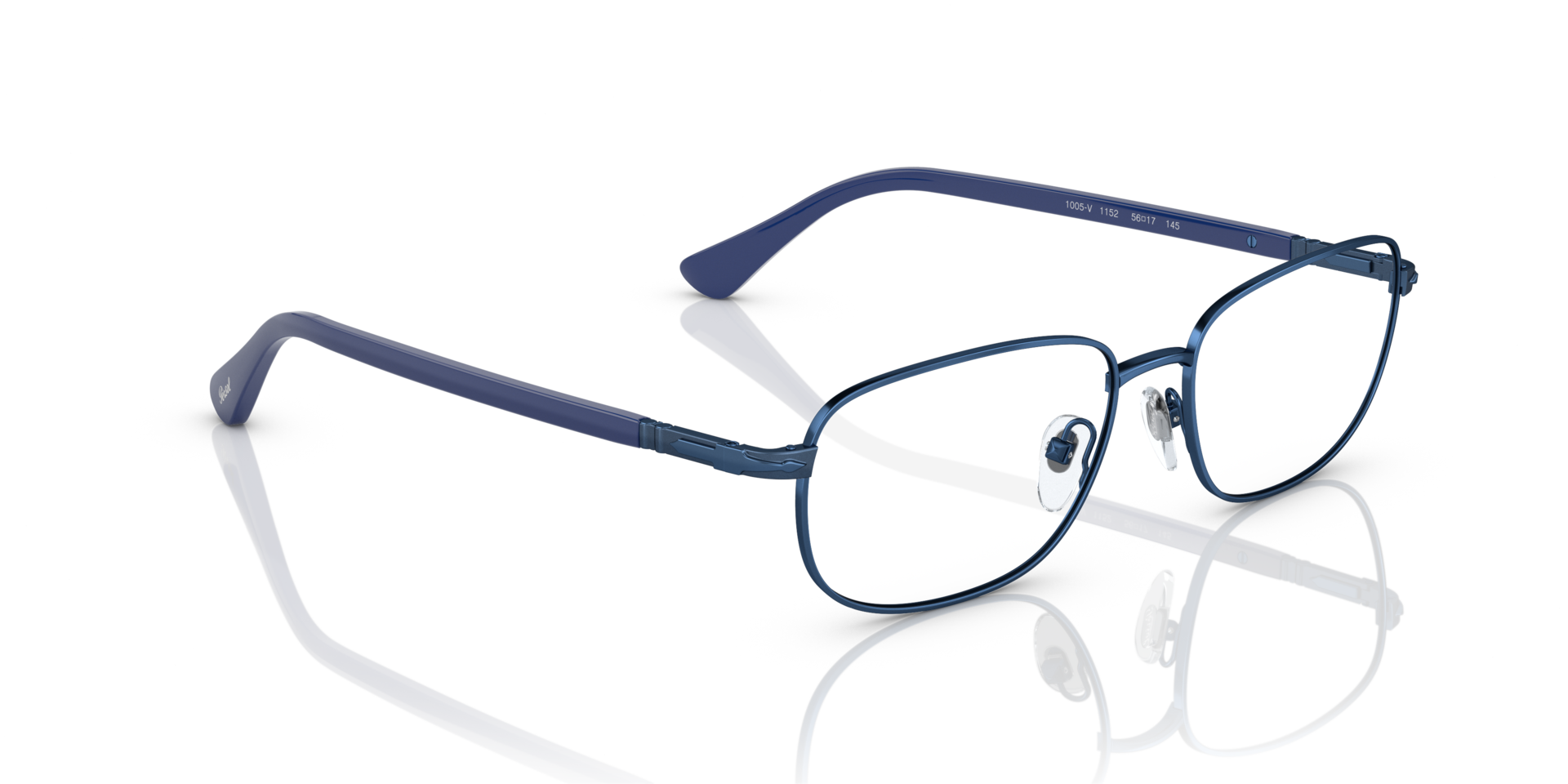 persol-po1005v-brille-rechteckig-metall image 3