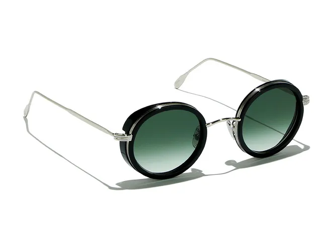 l-g-r-reunion-metal-explorer-sonnenbrille-silver-black-green image 1