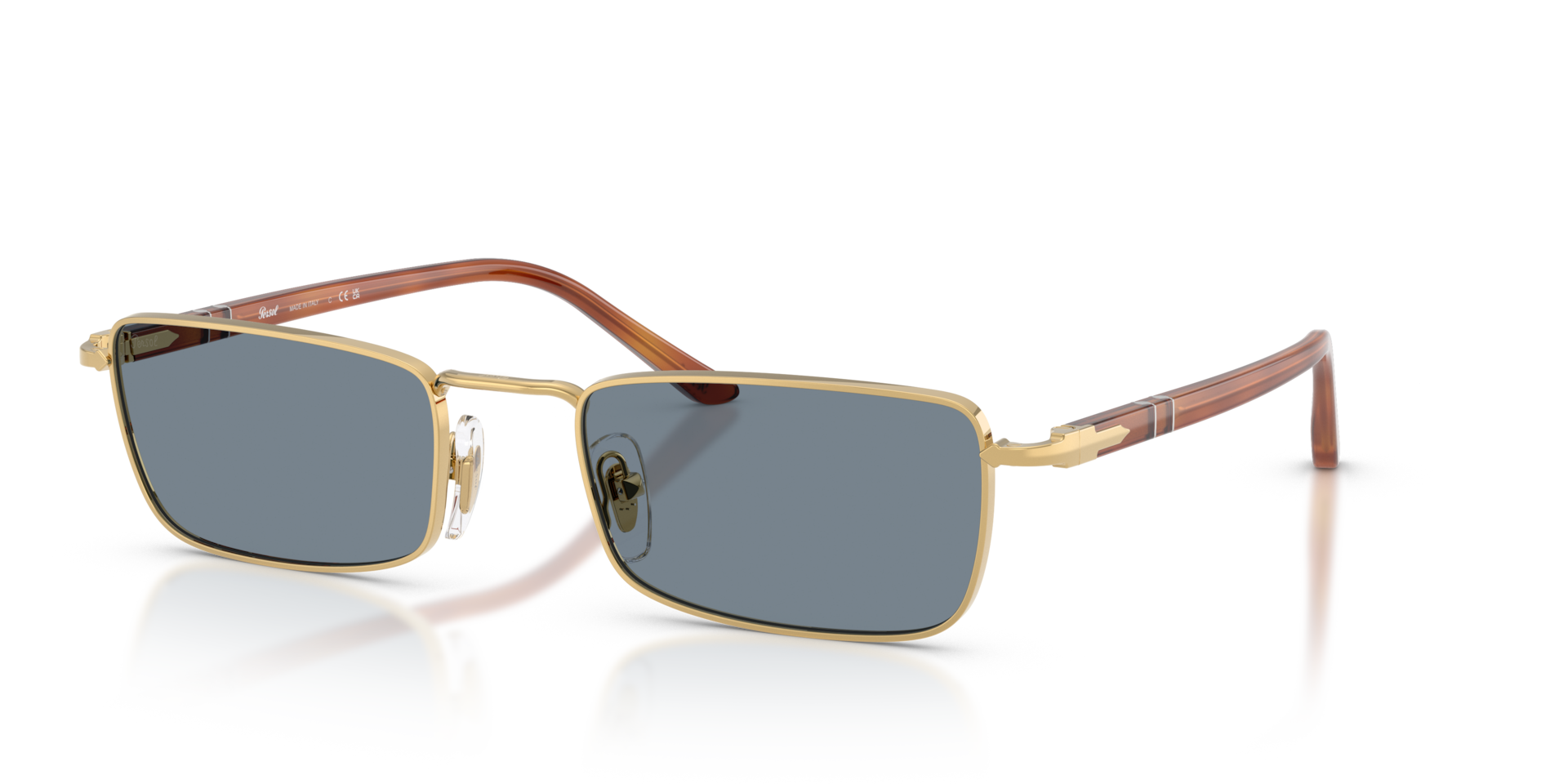 persol-po1025s-sonnenbrille-metall-rechteck image 1