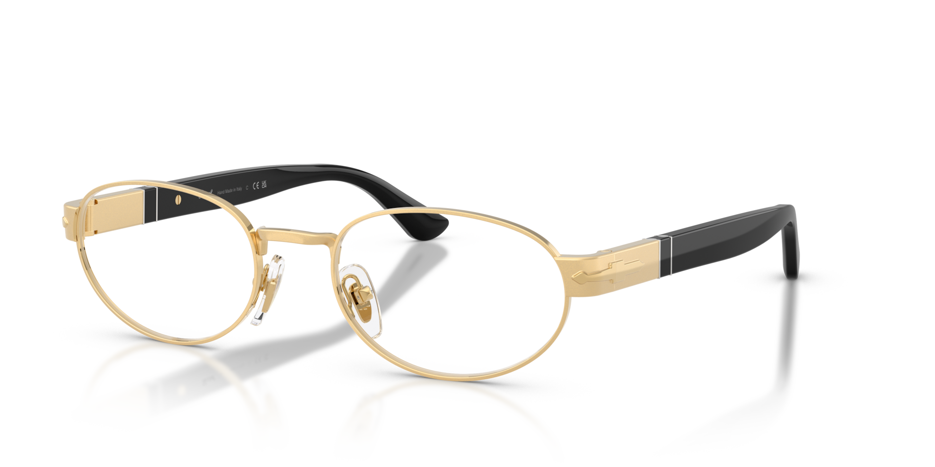 persol-po1026v-brille-ovale-metallfassung-80s-glamour image 1