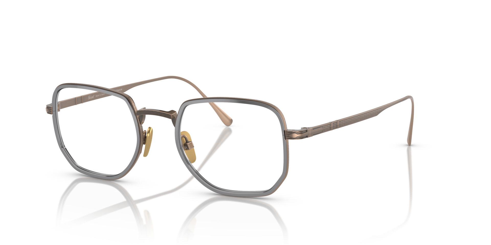 persol-po5006vt-brille-titanium-rechteck image 1