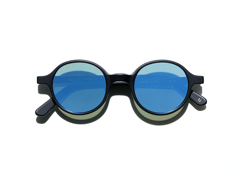l-g-r-reunion-sonnenbrille-black-matt-22-flat-blue-mirror image 3
