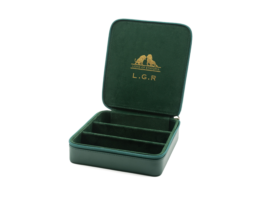 l-g-r-travel-case-3-frames-brillenetui-green-leather image 2