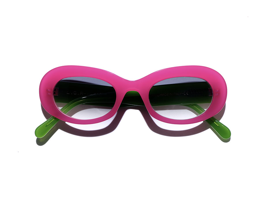 l-g-r-dalia-l-g-r-x-maria-de-la-orden-sonnenbrille-bubble-gum-pink-lime-green-gr image 3