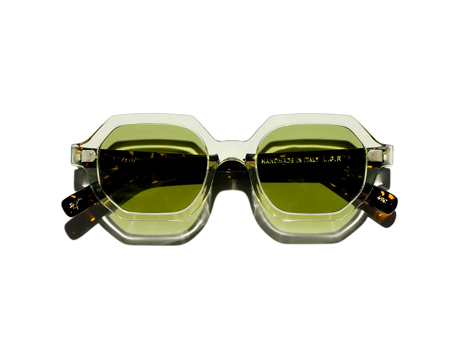 l-g-r-zanzibar-bold-sonnenbrille-champagne-havana-scuro-49c-green-vintage-photoc image 3
