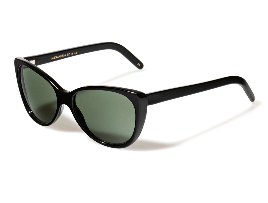 l-g-r-alexandria-sonnenbrille-black-01-green-g15 image 2