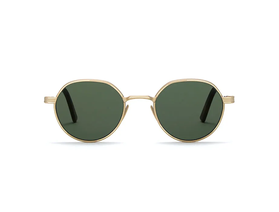l-g-r-meknes-sonnenbrille-gold-havana-flat-green-g15 image 1