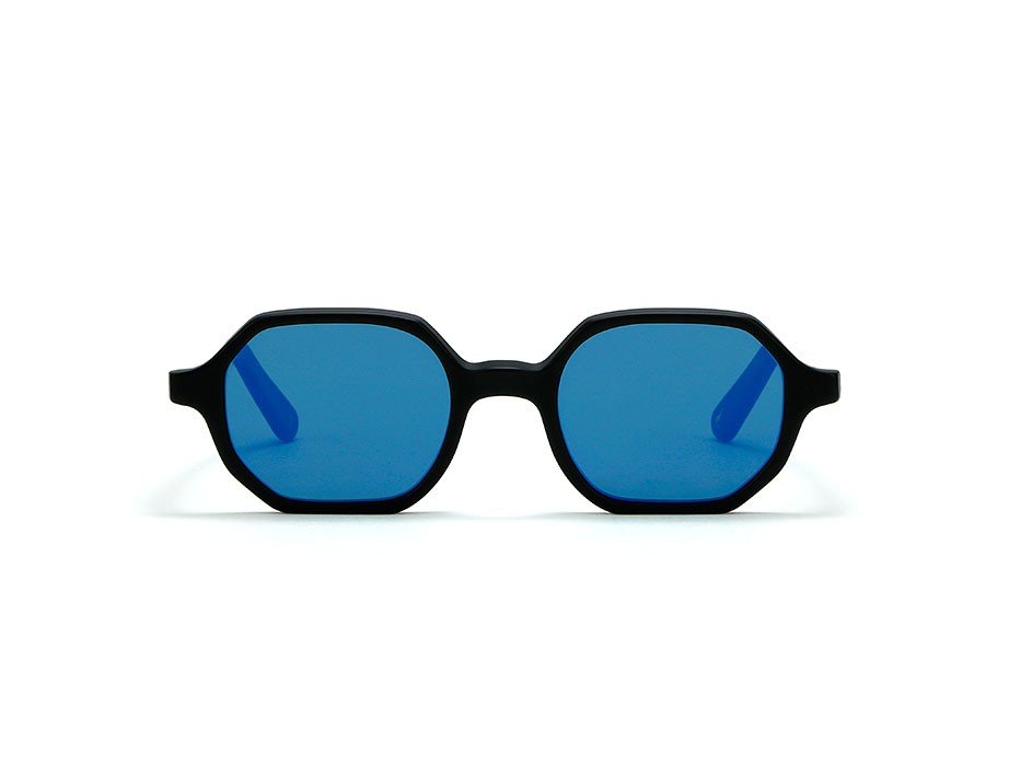 l-g-r-zanzibar-sonnenbrille-black-matt-22-flat-blue-mirror image 1