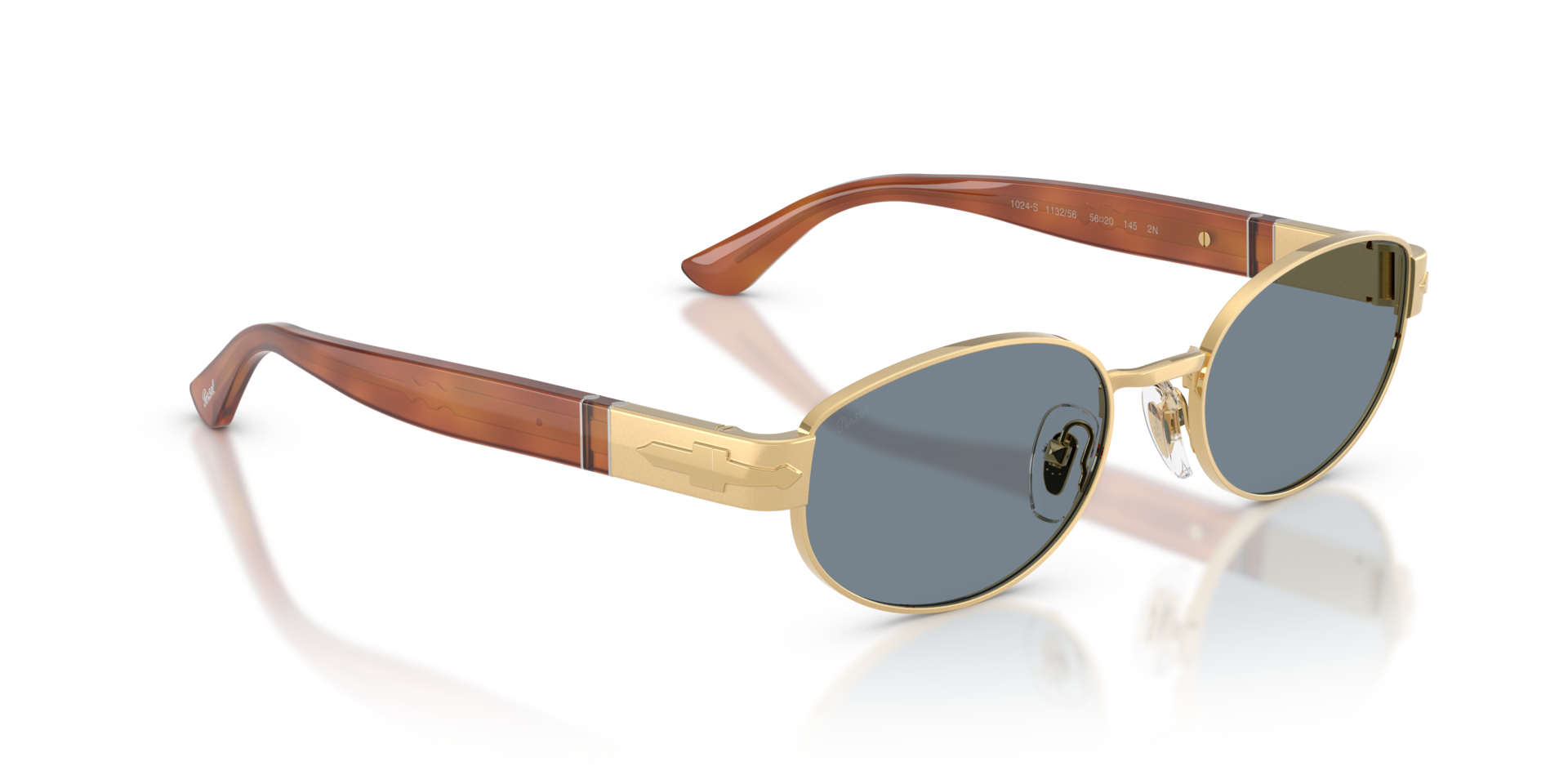 persol-po1024s-sonnenbrille-oval-metall-80s-2 image 3