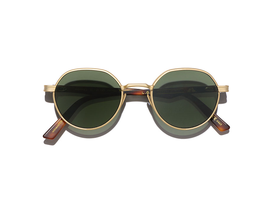l-g-r-meknes-sonnenbrille-gold-havana-flat-green-g15 image 3