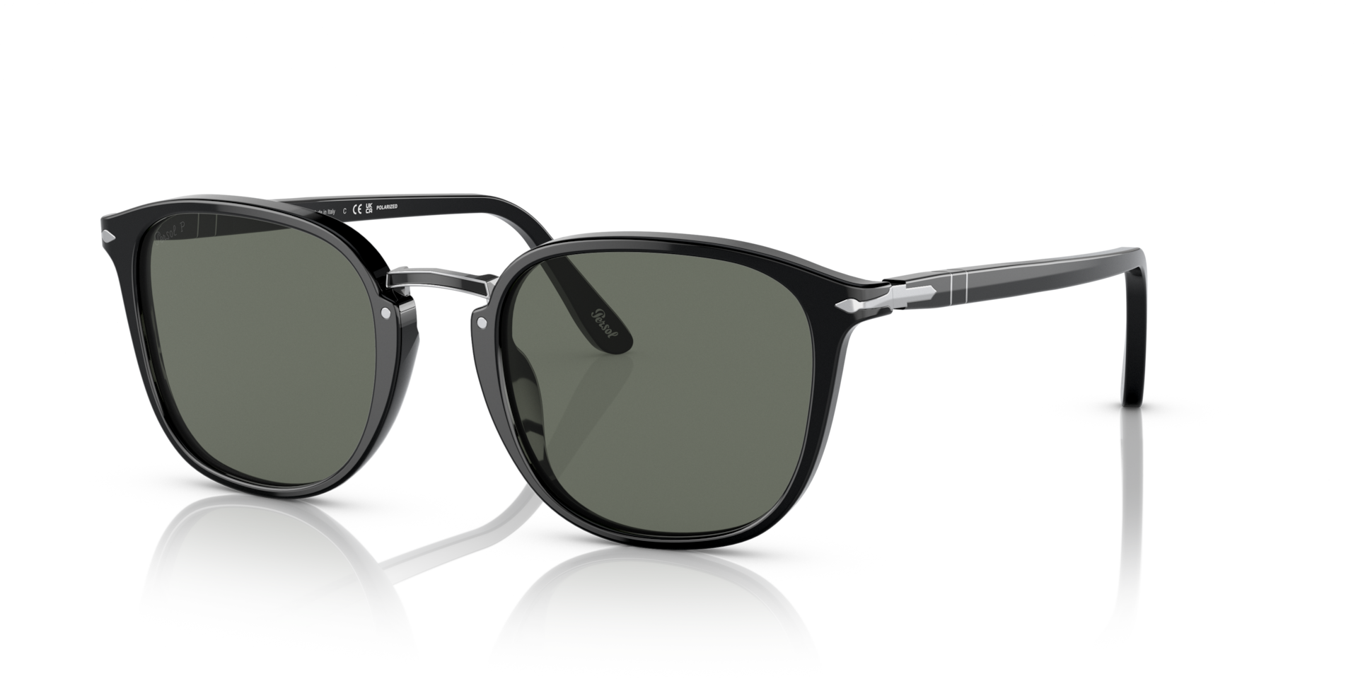 persol-po3186s-sonnenbrille-acetat-front-mit-metallbr-cke image 1