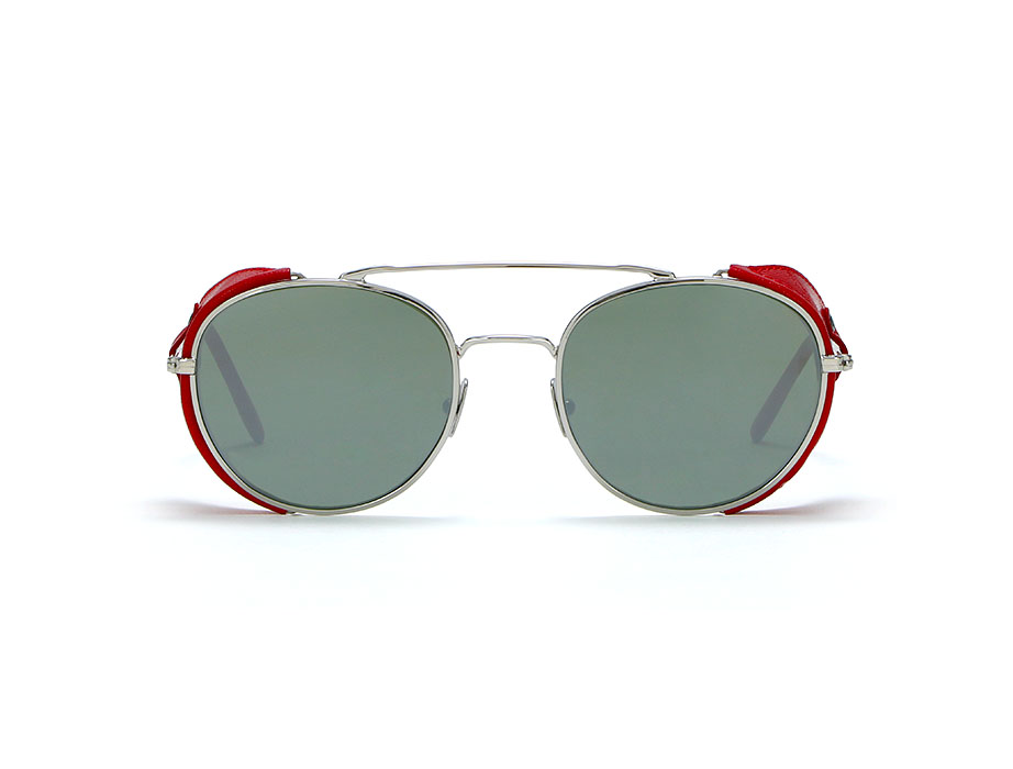 l-g-r-dahlak-sonnenbrille-silver-red-flap-silver-mirror-amref image 2