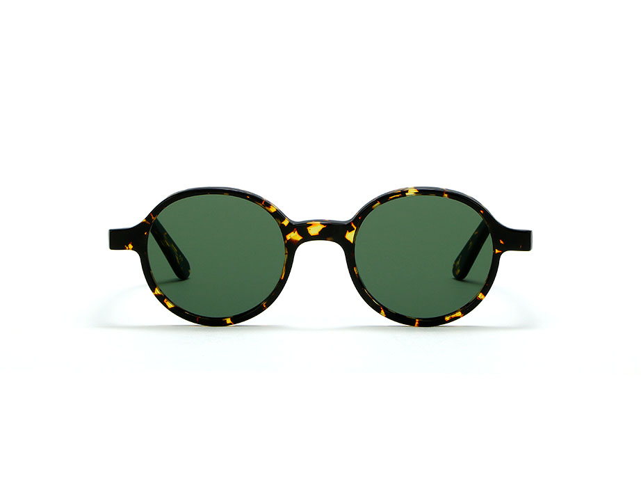 l-g-r-reunion-sonnenbrille-havana-scuro-flat-green-g15 image 1
