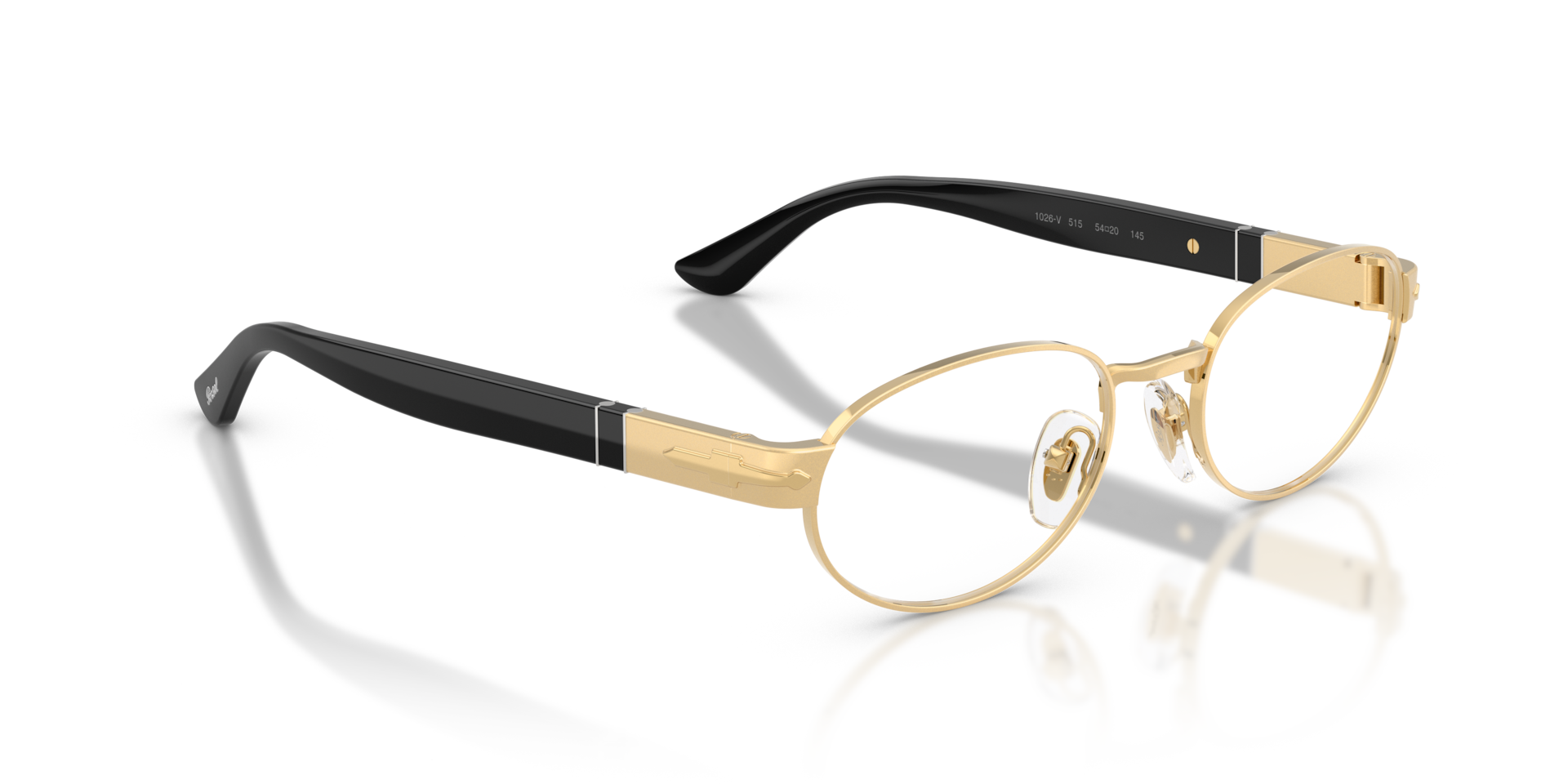 persol-po1026v-brille-ovale-metallfassung-80s-glamour image 3