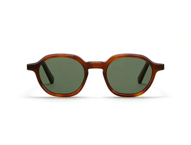 l-g-r-algiers-sonnenbrille-havana-chiaro-02-flat-green-g15 image 1