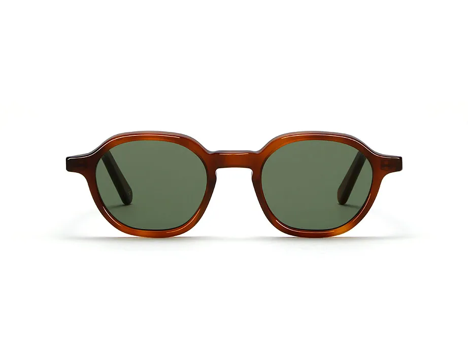 l-g-r-algiers-sonnenbrille-havana-chiaro-02-flat-green-g15 image 1