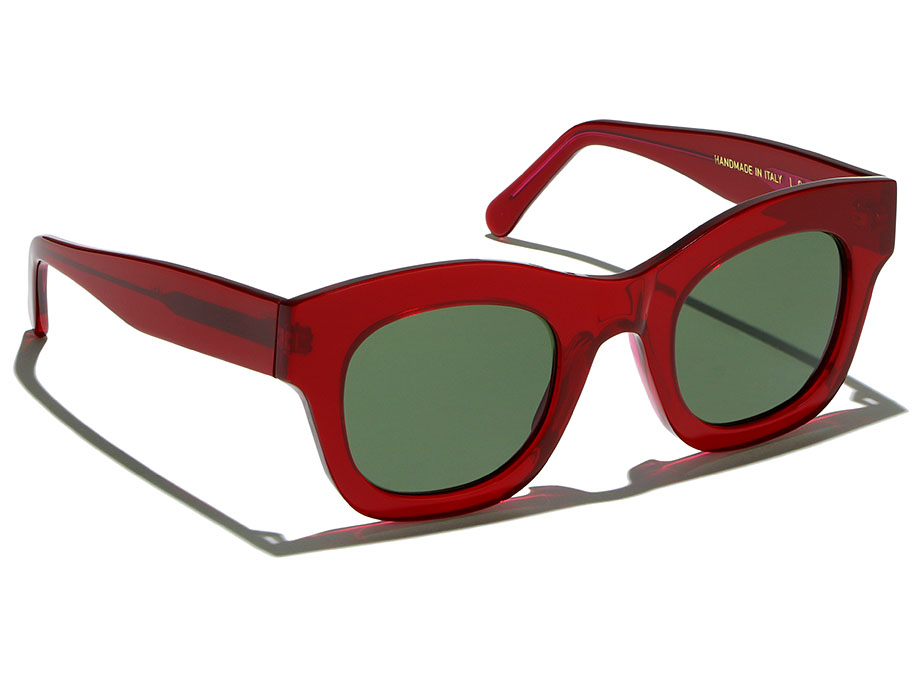 l-g-r-sofia-sonnenbrille-venetian-red-80-green-g15-netflix-emily-in-paris image 2