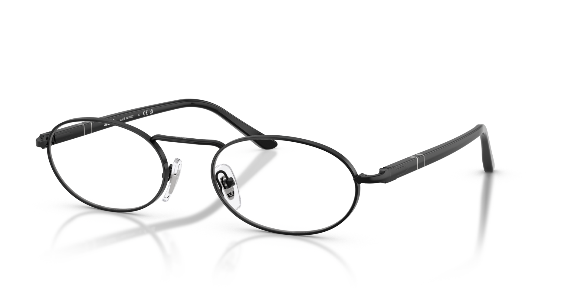 persol-po1023v-brille-ovale-metallfassung-mit-hoher-br-cke image 1