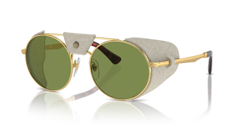 persol-po2496sz-protector-sonnenbrille-rund-gold-mit-gr-n image 1