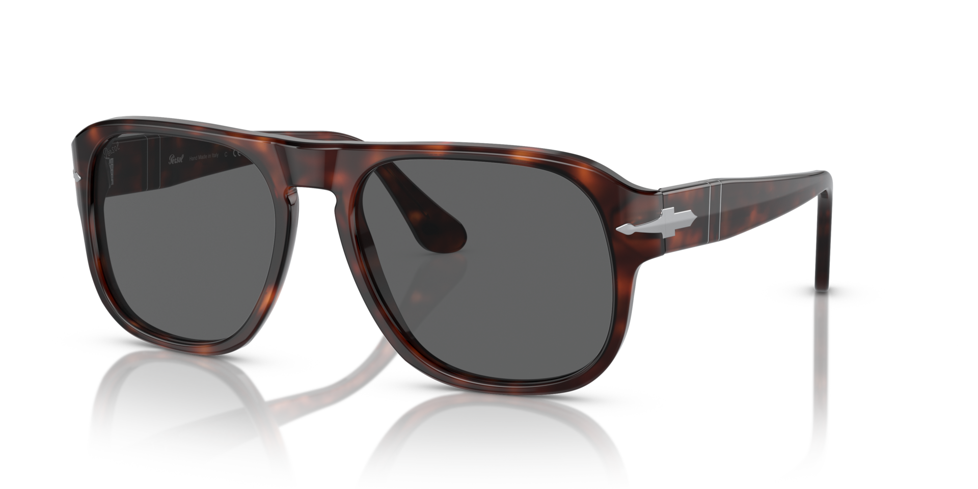 persol-po3310s-jean-sonnenbrille-70s-pilot-aus-acetat-mit-barberini-gl-sern image 1
