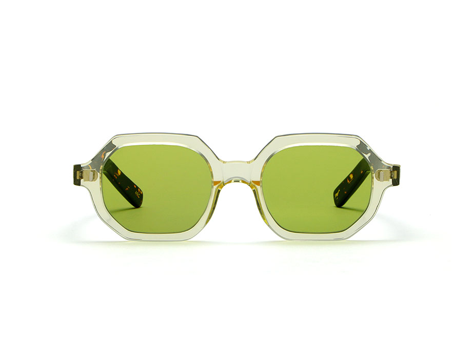 l-g-r-zanzibar-bold-sonnenbrille-champagne-havana-scuro-49c-green-vintage-photoc image 1