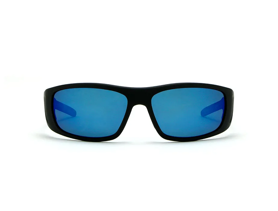 l-g-r-base8-sonnenbrille-black-matt-blue-mirror-polarized image 1