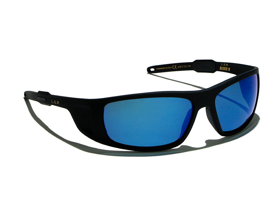 l-g-r-base8-sonnenbrille-black-matt-blue-mirror-polarized image 2