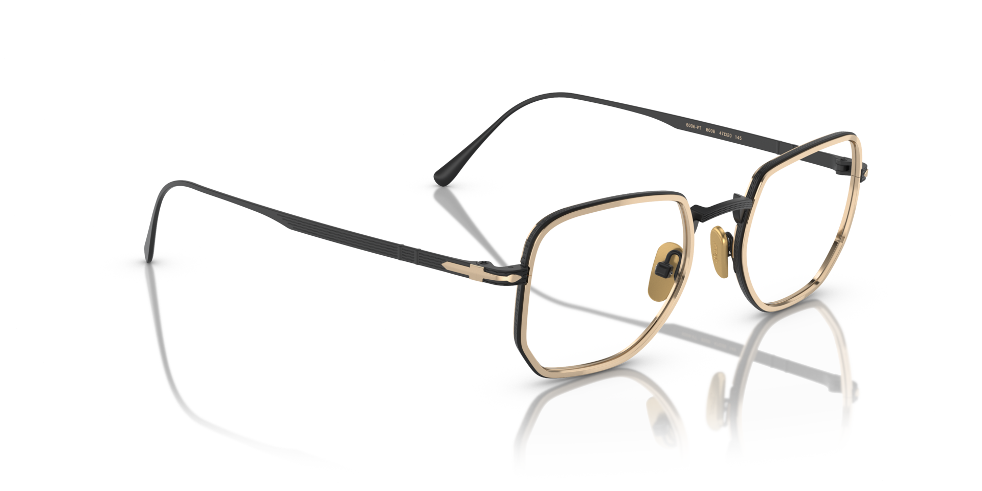 persol-po5006vt-brille-titanium-rechteck-aus-italien-und-japan image 3
