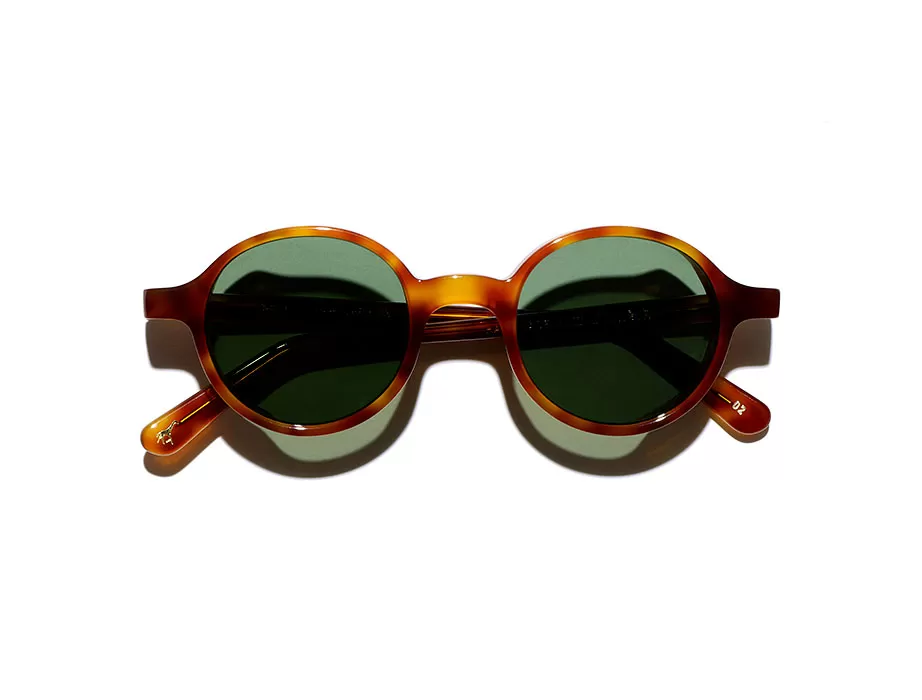 l-g-r-reunion-explorer-sonnenbrille-havana-chiaro-02-flat-green-g15 image 3