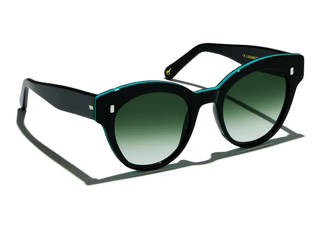 l-g-r-bouganville-skin-sonnenbrille-black-blue-calypso-leather-85-green-g15-grad image 1