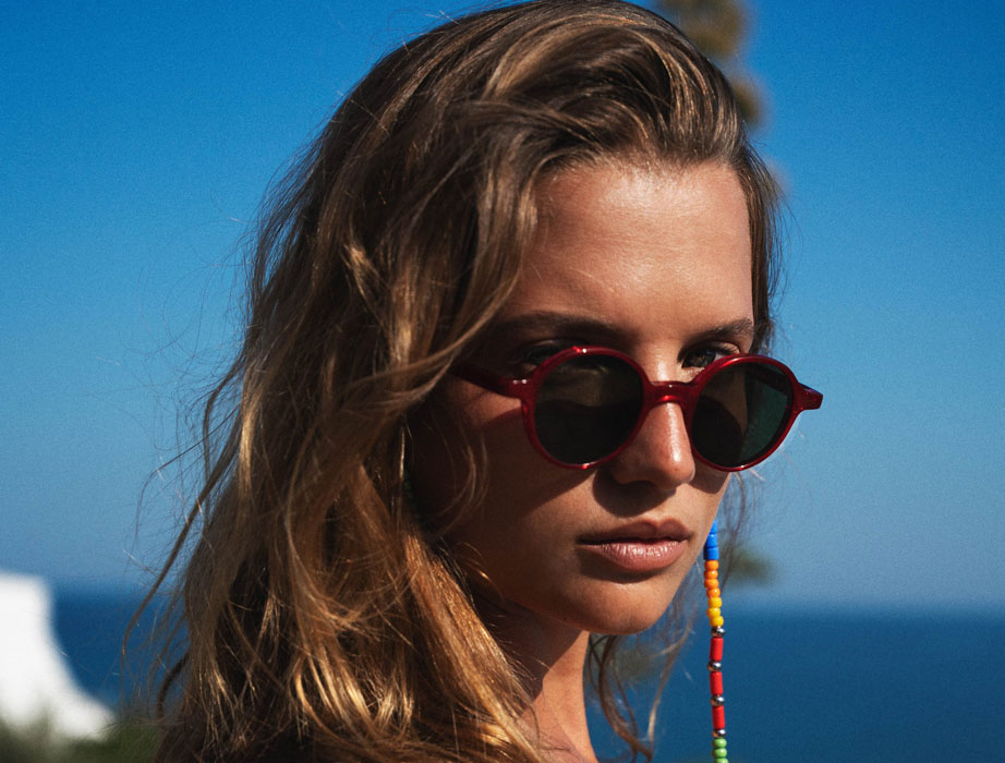l-g-r-reunion-sonnenbrille-venetian-red-80-flat-green-g15 image 4