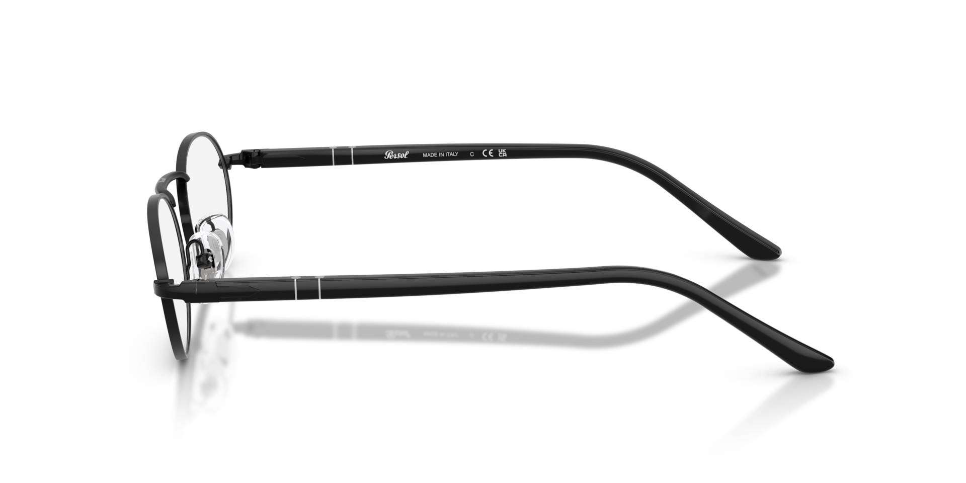 persol-po1023v-brille-ovale-metallfassung-mit-hoher-br-cke image 4