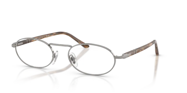 persol-po1023v-korrektionsbrille-oval-metall-havana image 1