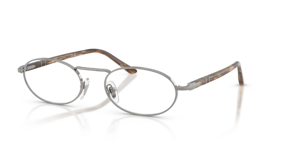 persol-po1023v-korrektionsbrille-oval-metall-havana image 1