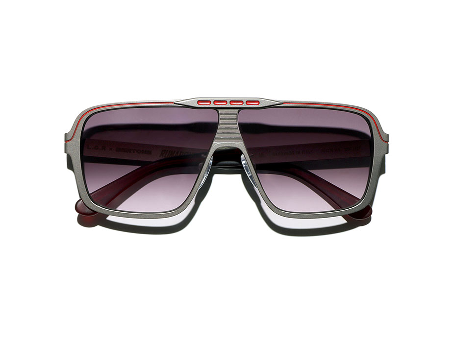 l-g-r-runabout-l-g-r-x-bertone-sonnenbrille-mask-metal-silver-red-grey-gradient image 3