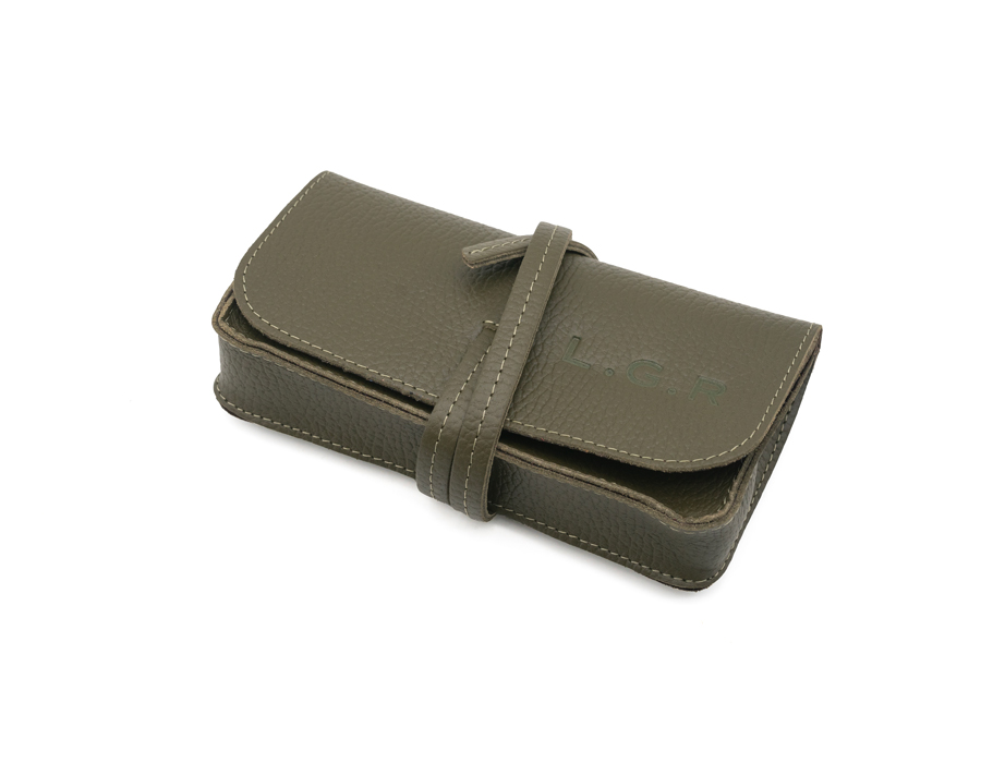 l-g-r-explorer-brillenetui-green-leather-leder image 3