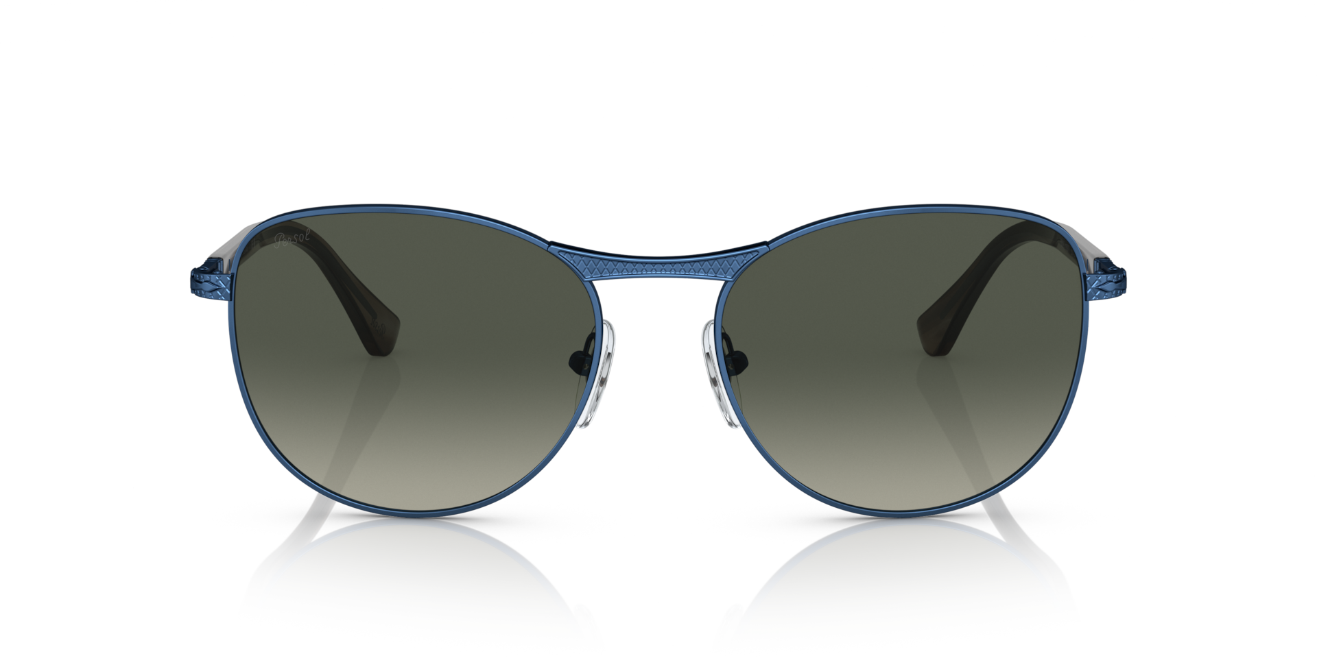 persol-po1002s-sonnenbrille-metall-mit-rautenmuster image 2