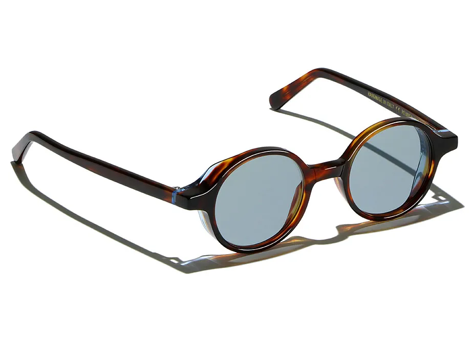 l-g-r-reunion-carnet-de-voyage-sonnenbrille-slowear-havana-maculato-crystal-blue image 1
