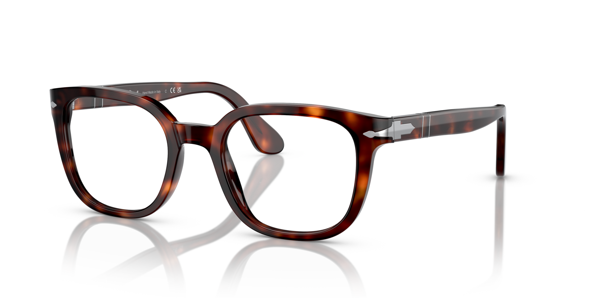 persol-po3263v-brille-retro-fassung-in-champagner-opal image 1