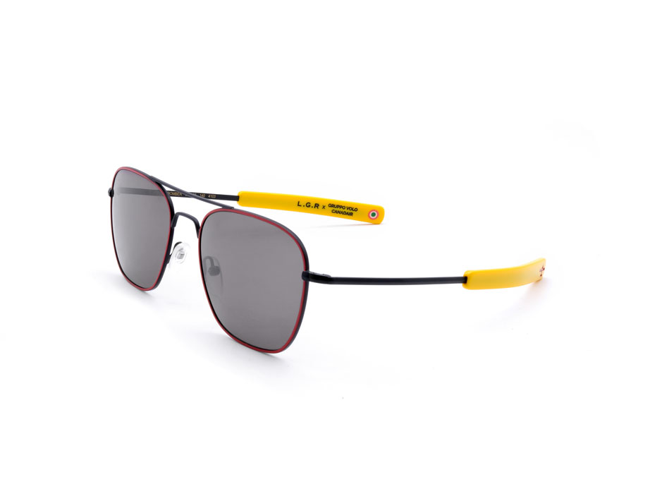 l-g-r-waterbomber-sonnenbrille-black-matt-22-red-yellow-grey-terre-rare image 2