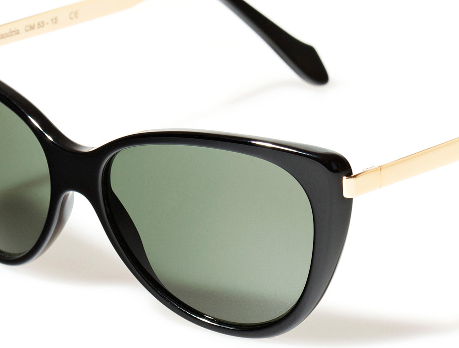 l-g-r-alexandria-cm-sonnenbrille-black-gold-01-green-g15 image 3