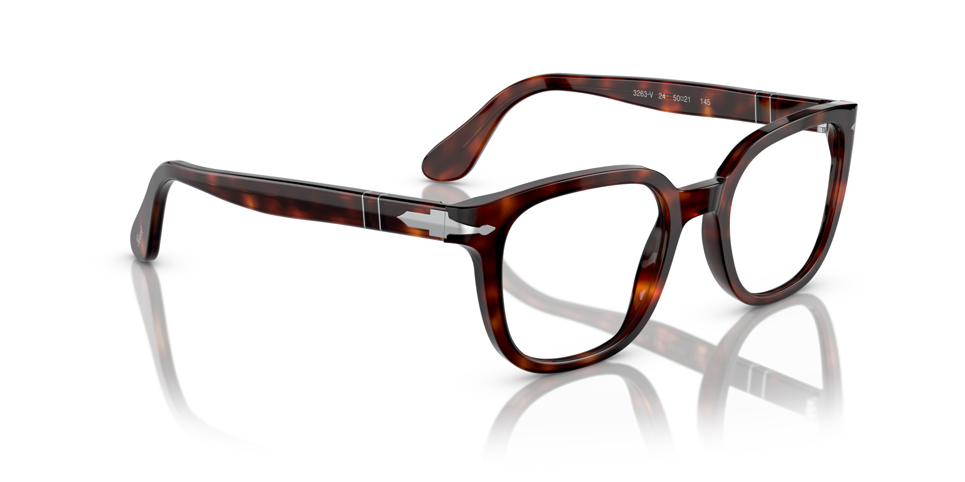 persol-po3263v-brille-retro-fassung-in-champagner-opal image 3