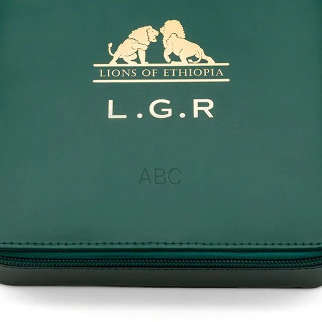 l-g-r-custom-engraving-travel-case-lions-of-ethiopia-brillenetui image 1