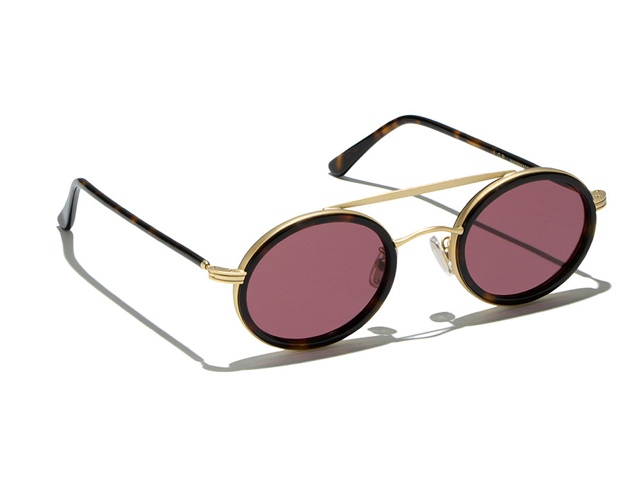 l-g-r-kruger-sonnenbrille-gold-matt-havana-scuro-03-violet-base-2 image 2