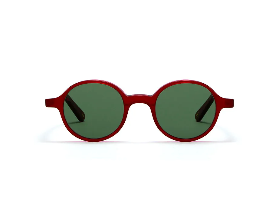 l-g-r-reunion-sonnenbrille-venetian-red-80-flat-green-g15 image 1