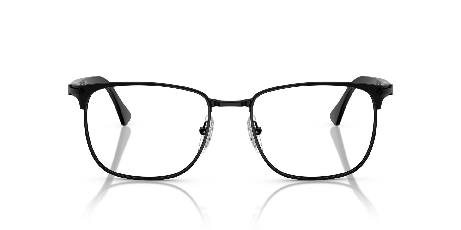 persol-po1021v-brille-eckige-metall-front-mit-acetat-b-geln image 2
