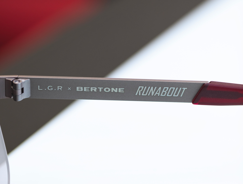 l-g-r-runabout-l-g-r-x-bertone-sonnenbrille-mask-metal-silver-red-grey-gradient image 7