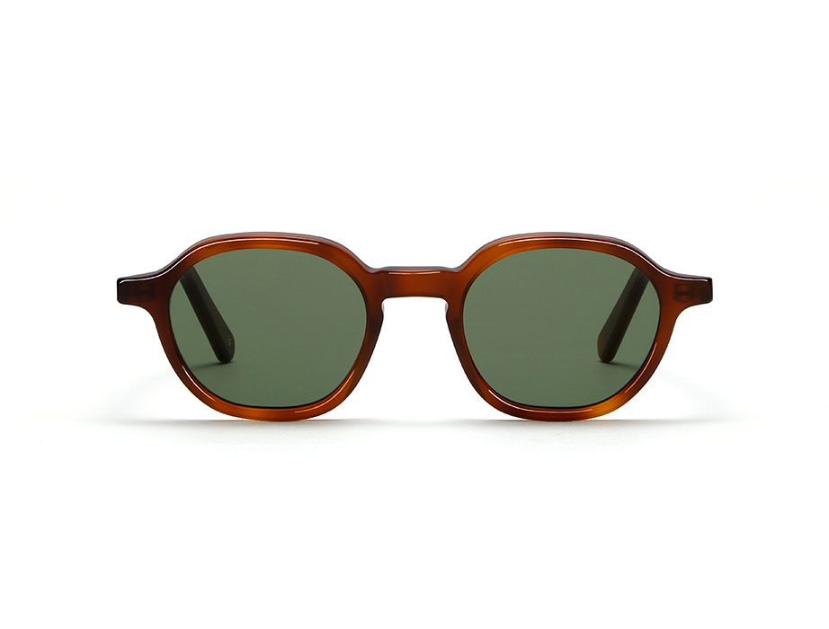l-g-r-algiers-sonnenbrille-havana-chiaro-02-flat-green-g15 image 1