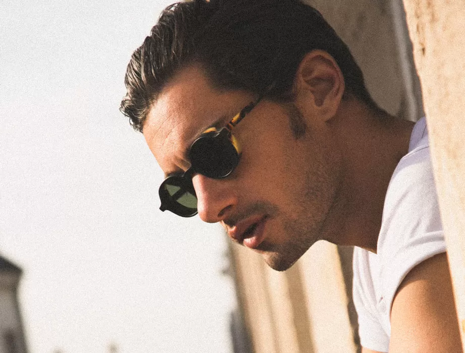 l-g-r-reunion-explorer-sonnenbrille-havana-chiaro-02-flat-green-g15 image 5