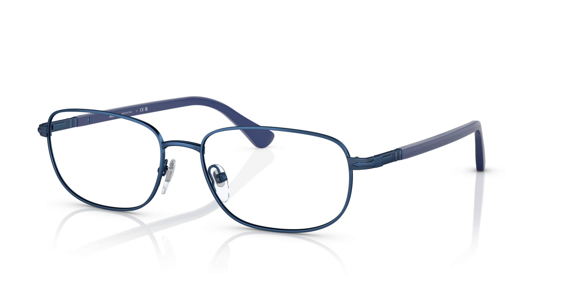 persol-po1005v-brille-rechteckig-metall image 1